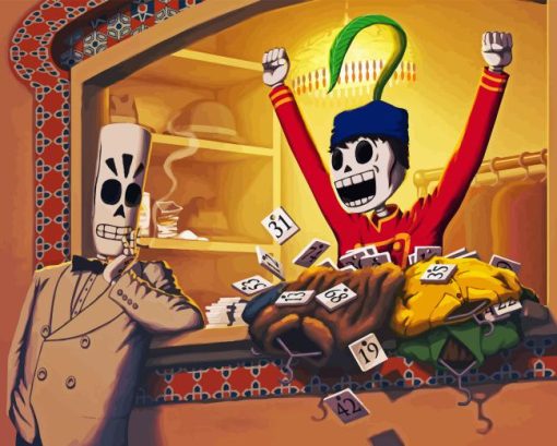 Grim Fandango 5D Diamond Painting