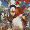 Guinea Pig Pirate 5D Diamond Painting