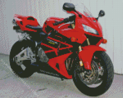 Honda 600 RR bike 5D Diamond Painting