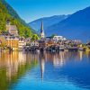 Serene Hallstatt Lake 5D Diamond Painting