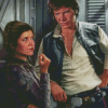 Han Solo And Princess Leia 5D Diamond Painting