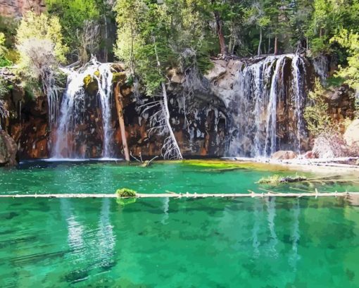 Hanging Lake 5D Diamond Painting