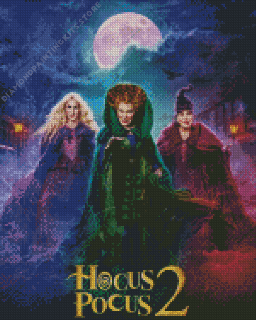 Hocus Pocus 2 5D Diamond Painting