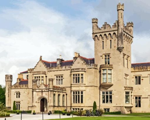 Ireland Lough Eske Castle 5D Diamond Painting