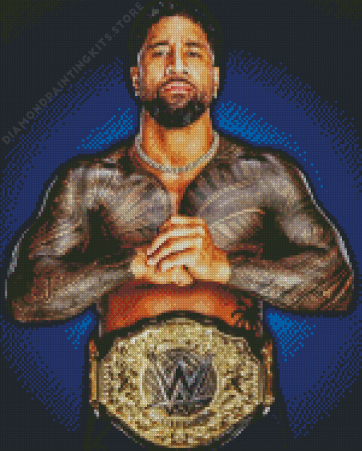 Jey Uso Joshua Samuel 5D Diamond Painting