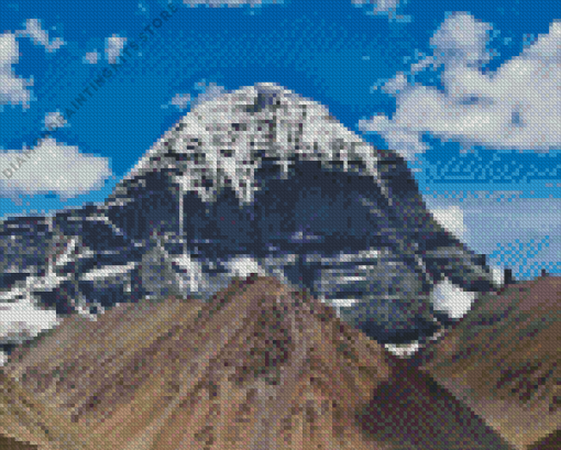 Kailash Mansarovar 5D Diamond Painting