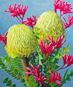 Kangaroo Paw 5D Diamond Painting