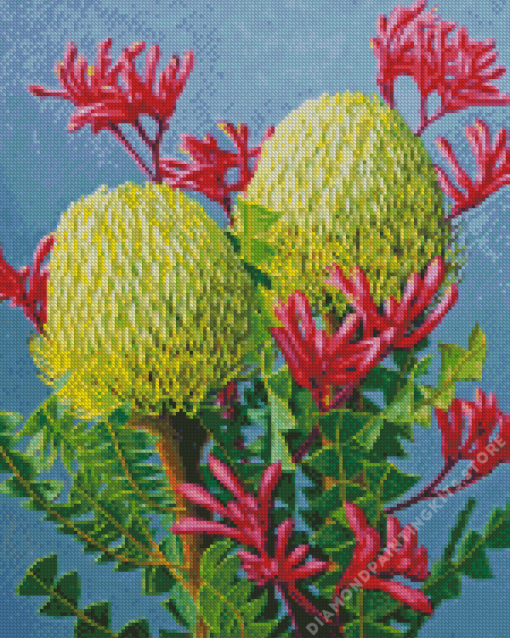 Kangaroo Paw 5D Diamond Painting