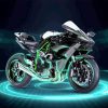 Kawasaki H2R 5D Diamond Painting