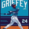 Ken Griffey JR Baseball Poster 5D Diamond Painting