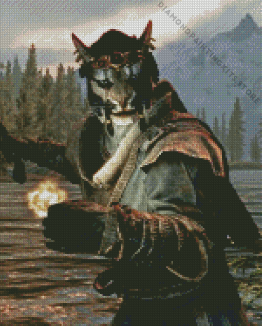 Khajiit 5D Diamond Painting