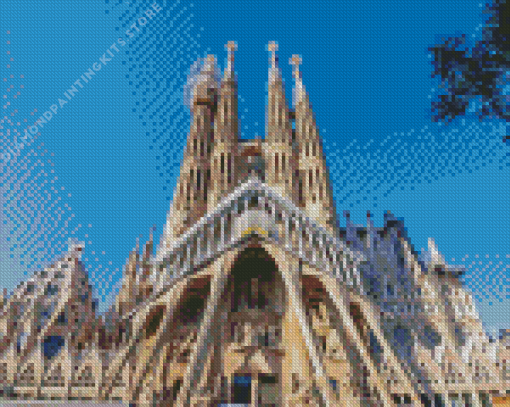 Sagrada Familia 5D Diamond Painting