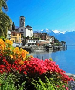 Lake Maggiore 5D Diamond Painting