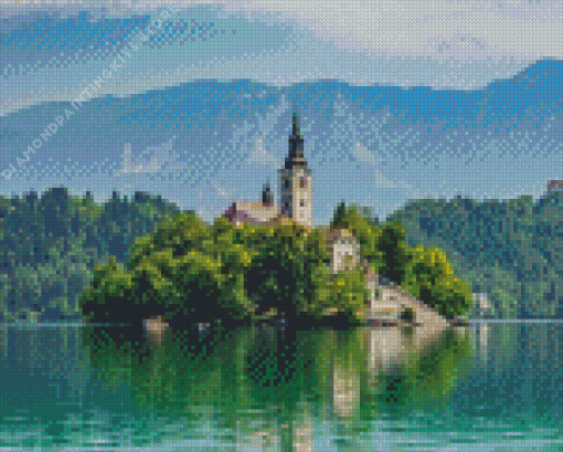 Lake Bled 5D Diamond Painting