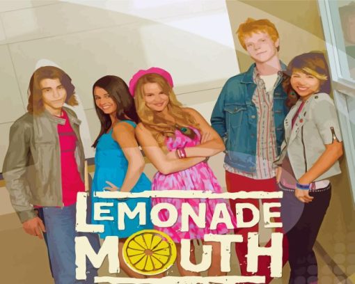 Lemonade Mouth 5D Diamond Painting