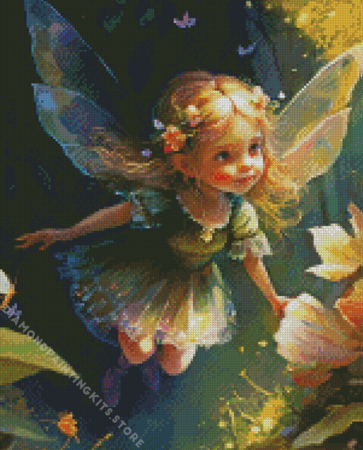 Little Fairy 5D Diamond Painting