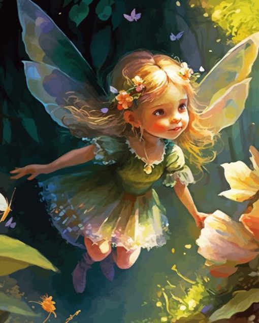 Little Fairy 5D Diamond Painting