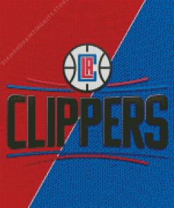 Los Angeles Clippers 5D Diamond Painting