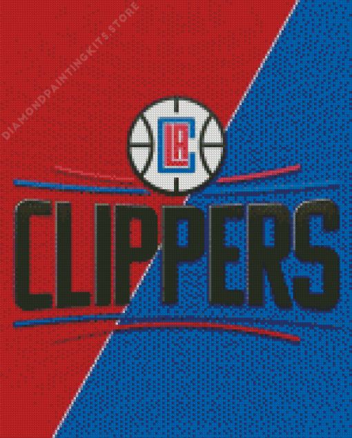 Los Angeles Clippers 5D Diamond Painting