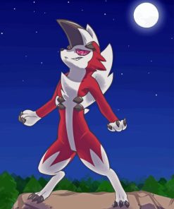 Lycanroc 5D Diamond Painting