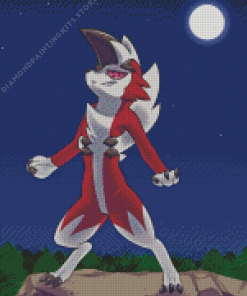 Lycanroc 5D Diamond Painting