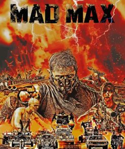 Mad Max Fury Road Poster 5D Diamond Painting