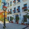 Marbella Old Town 5D Diamond Painting