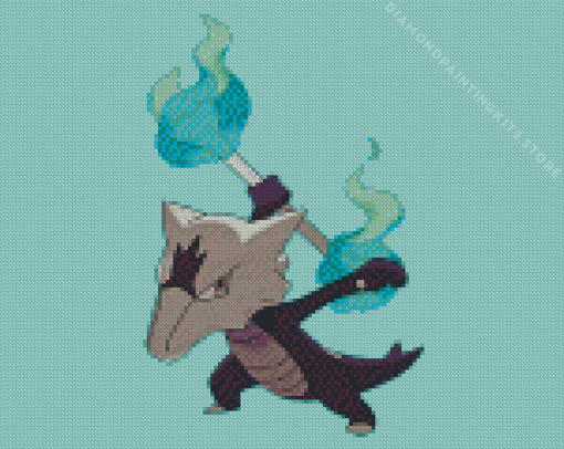 Marowak 5D Diamond Painting