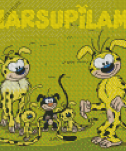 Marsupilami 5D Diamond Painting