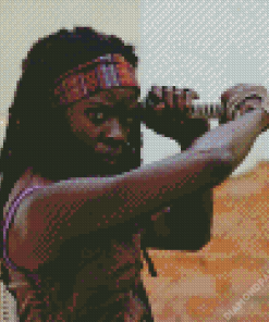 Michonne 5D Diamond Painting