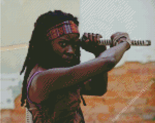 Michonne 5D Diamond Painting