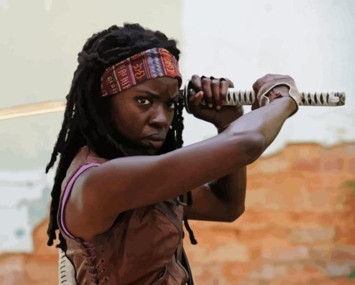 Michonne 5D Diamond Painting