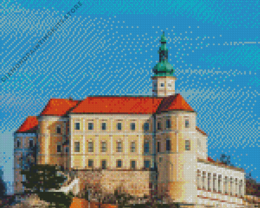 Mikulov Building 5D Diamond Painting