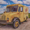 Milk Truck 5D Diamond Painting