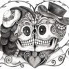 Day of The Dead Love 5D Diamond Painting