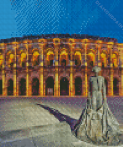 Nimes Amphitheatre 5D Diamond Painting