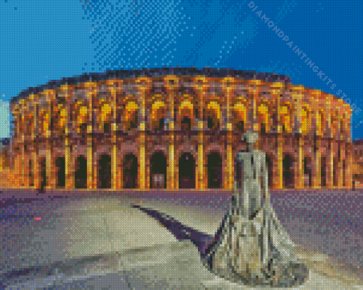 Nimes Amphitheatre 5D Diamond Painting