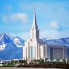 Oquirrh Temple 5D Diamond Painting