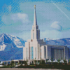 Oquirrh Temple 5D Diamond Painting