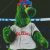 Phillies Phanatic 5D Diamond Painting