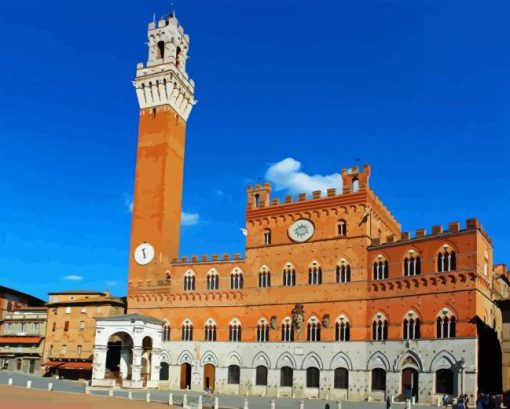 Piazza Del Campo 5D Diamond Painting