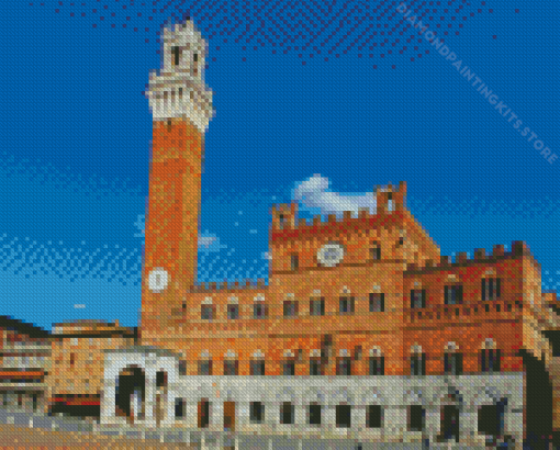 Piazza Del Campo 5D Diamond Painting