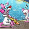 Pink And The Brain 5D Diamond Painting