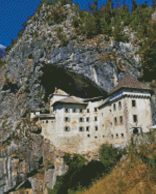 Predjama Castle 5D Diamond Painting