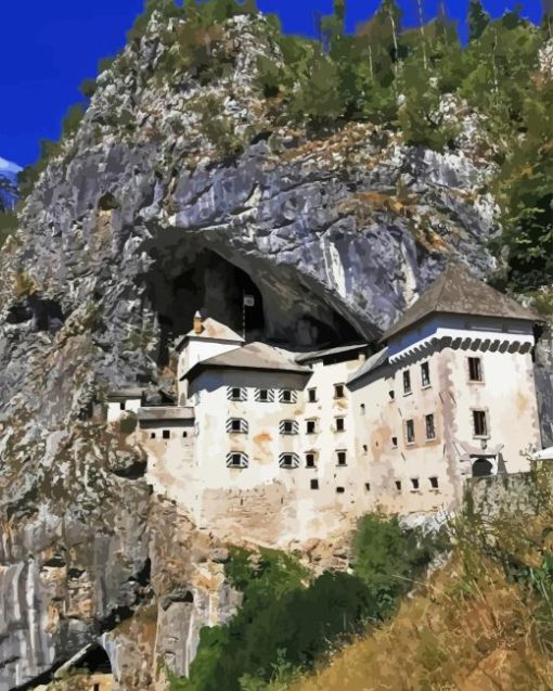 Predjama Castle 5D Diamond Painting