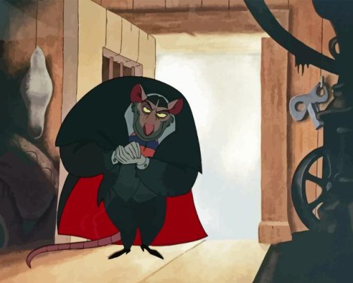 Professor Ratigan 5D Diamond Painting