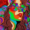 Psychedelic Woman 5D Diamond Painting