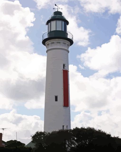 Punta Carena Lighthouse 5D Diamond Painting