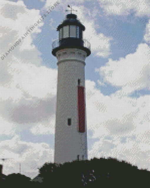 Punta Carena Lighthouse 5D Diamond Painting