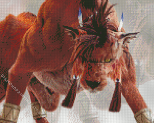 Red xiii 5D Diamond Painting